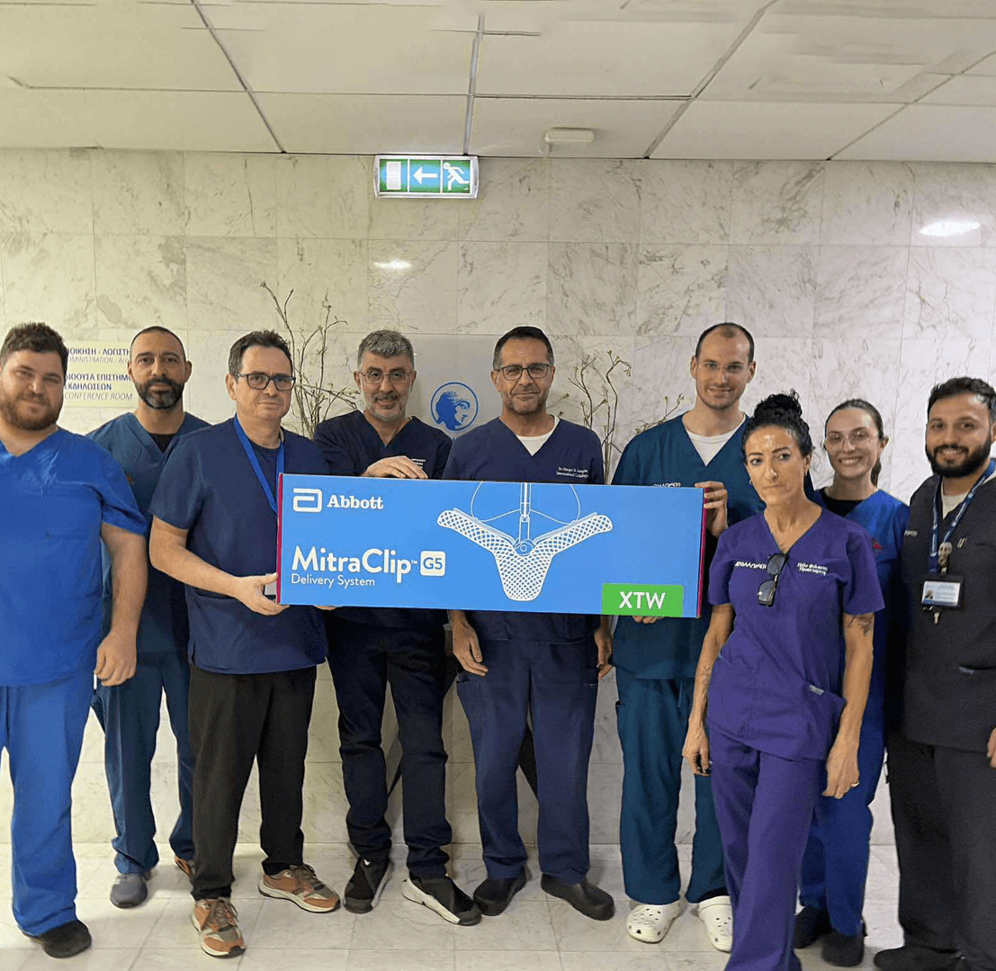 Νέα Εποχή στη Διαδερμική Θεραπεία της Μιτροειδούς Βαλβίδας στο Απολλώνειο Ιδιωτικό Νοσοκομείο 
